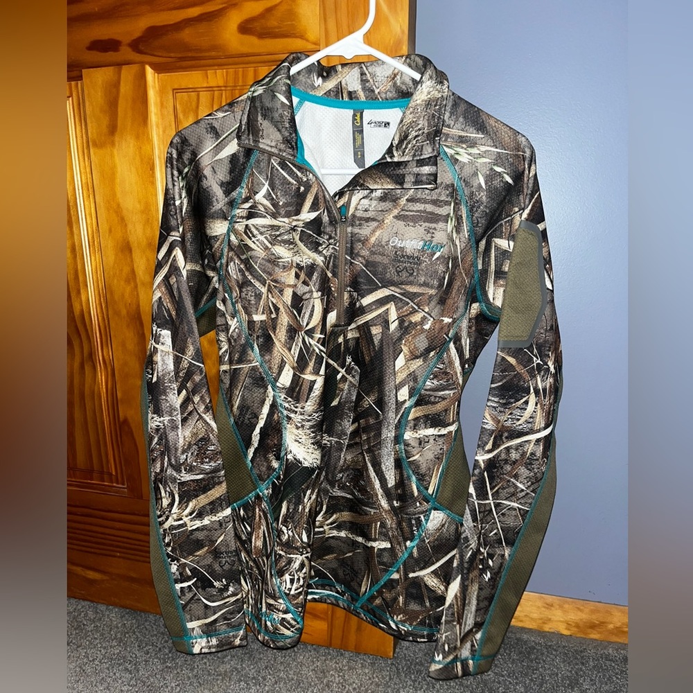 Camo 1/4 Zip